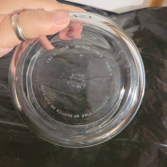 Anchor Hocking 4 Cup/1 Qt Clear Glass Prep Bowl microwave safe No Lid - Picture 8 of 9